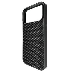 Funda Magnética para Teléfono con Textura de Fibra de Carbono para iPhone 16 17 18 Pro Max, Carcasa Rígida de PC Mate Anti-Golpes - Product Image 6
