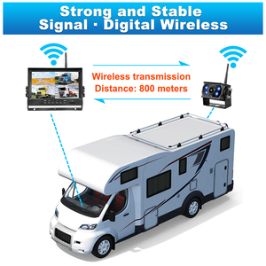 9 Inch Wireless Backup <b>Camera</b> Night Vision <b>Car</b> <b>Reversing</b> IP67 Waterproof Rear View DVR Recorder <b>for</b> Trucks Wireless-9-x36 Wirele - Product Image 5