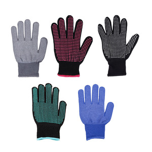 Guangzhou Wanmei Silicone Beaded Gloves 12.6x20.5cm Anti-slip Heat Insulation For Hairdressing - Product Image 2
