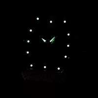 Luxuriöse Automatische Mechanische Unisex Business-Taucheruhr Saphirglas Zifferblatt Edelstein Titangehäuse Gummiband 50 Bar Wasserdicht