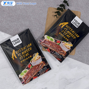 Bolsa de Embalaje de Alimentos Congelados de Nailon PA Impresa Personalizada, Bolsa de Sellado <span class=keywords><strong>al</strong></span> Vacío de Mylar de Grado Alimenticio para Carne de Res, <span class=keywords><strong>Pollo</strong></span>, Tocino, Queso, Pizza - Product Image 2