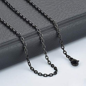 Joyería de cremación para cenizas, collar de urna conmemorativa con estampado de pata de perro, colgante de recuerdo, Collar de plata/oro rosa/corazón negro - Product Image 6