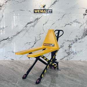 Chariot élévateur à ciseaux manuel WEMALIFT GSF, non électrique, avec accessoire pour pneus de chariot élévateur et fonctionnement debout - Product Image 2