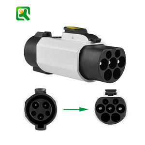Adaptateur Qiao Yi J1772 Type1 vers GBT pour la conversion de station de recharge de véhicules électriques avec coque en PC ignifuge - Product Image 1