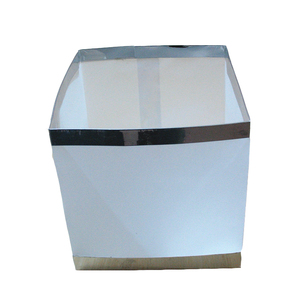 Wholesale Paper Square Water Lamp Gold Customized Color Paper Blessing Wishing River Floating Lamp <strong>Lantern</strong> With <strong>Candle</strong> - Product Image 2