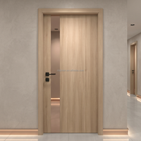Porte coupe-feu en bois massif pré-assemblée, pré-percée, homologuée UL, résistance au feu 90 minutes, isolation acoustique élevée STC, pour usage architectural et commercial
