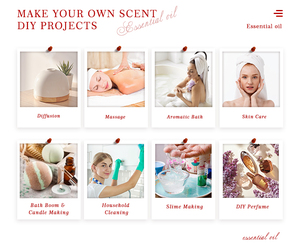 Aceite Esencial 100% Puro Prensado en Frío con Lavanda, <span class=keywords><strong>Romero</strong></span> y Árbol <span class=keywords><strong>de</strong></span> Té para Masajes Corporales Nutritivos, Cuidado <span class=keywords><strong>de</strong></span> <span class=keywords><strong>la</strong></span> Piel y Cabello - Product Image 5