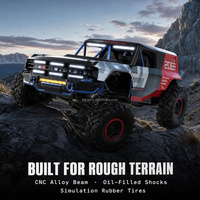 Véhicule RC tout-terrain MJX H8P (DC) à l'échelle 1:8, modèle de simulation avec moteur brushless et transmission intégrale, prêt à rouler (RTR)