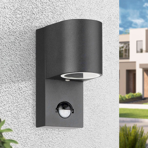 โคมไฟติดผนังกลางแจ้งโคมไฟอลูมิเนียมกันน้ํา 35w คงที่ลงด้านพร้อมเซ็นเซอร์ตรวจจับความเคลื่อนไหว - Product Image 1