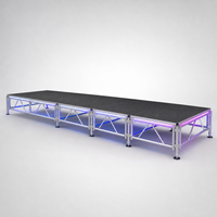 Plateforme de scène portable en aluminium SP-24 pour studio de télévision, scène d'événement