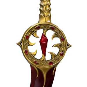 Popular 65cm 1,45 kg <span class=keywords><strong>Baldur</strong></span>'<span class=keywords><strong>s</strong></span> <span class=keywords><strong>Gate</strong></span> hoja roja decoración de pared juguetes espada corta la primera daga de sangre para regalo de colección de Cosplay - Product Image 4