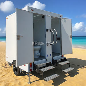 Remolque de Baño Portátil con Diseño Prefabricado para Festivales al Aire Libre y Apartamentos - Baño Móvil Ecológico - Product Image 1