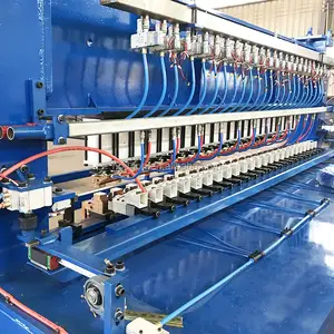 자동 낙하 및 선회 강화 메쉬 패널 용접 기계