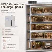 Diffuseur d'arômes pour hôtel HVAC, diffuseur de parfum Bluetooth, 300 ml, panneau tactile, machine à diffuser des huiles parfumées