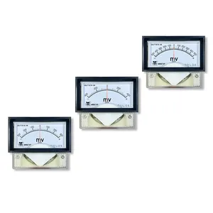 YT pozitif ve negatif millivoltmeter 20mv 25mv 50mv 75mv pointer çift yönlü metre 85C17 DC voltmetre