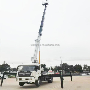 Camion de travail aérien DONGFENG 45m, nacelle articulée télescopique autopropulsée, cage hydraulique pour montage de <span class=keywords><strong>lampadaires</strong></span> - Product Image 2