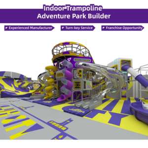 Bettaplay, aire de jeux intérieure personnalisée, combinaison de toboggan en plastique, équipement de jeu pour enfants pour parc commercial intérieur - Product Image 2