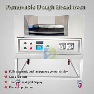 <span class=keywords><strong>Four</strong></span> de tunnel de pain de pita de brûleur à gaz arabe de fabricant de Roti de Tandoori de rotation électrique commerciale pour le restaurant - Product Image 3