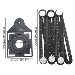 बहु-कार्यात्मक डिय एल्यूमीनियम छह-पक्षीय शासक उपयोगी मूल लोकेटर लकड़ी के लिए लोकेटर - Product Image 4