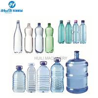 Máquina Sopladora de Botellas de Agua de Plástico PET Semiautomática de Dos Pasos para Botellas de 18 Litros, 19 Litros y 20 Litros, Máquina para Hacer Botellas de 5 Galones