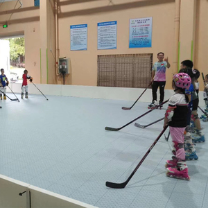 Tableros de pista de patinaje de competición de tamaño 10*20 M ajustables portátiles personalizados para barreras de Floorball de patinaje sobre hielo proveedores al por mayor - Product Image 3