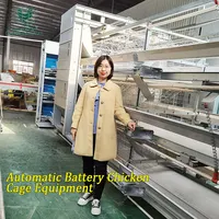 H Type Egg Laying Full Automatic Battery Cage for Chicken