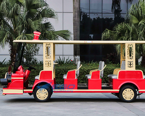 Minibús Eléctrico de 14 Plazas, Estilo Tren, para Transporte Turístico, Precio Bajo al por Mayor para Transporte Escolar y Urbano - Product Image 6