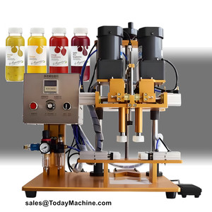Máy tính để bàn kích hoạt Phun Vít Máy đóng nắp cho chai nhựa nắp - Product Image 4