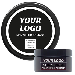 Pommade pour cheveux pour hommes <span class=keywords><strong>gel</strong></span> <span class=keywords><strong>coiffant</strong></span> haute brillance avec pommade à forte tenue - Product Image 1