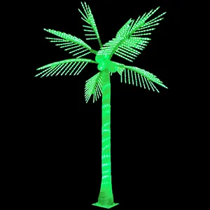 Personalizado impermeável ao ar livre grande LED Palm Tree Light para Street Park Decoração