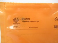 Sensor Induktif Elektronik Plc Ifs289 Ifb3004bbpkg/k1/us-104, 3-kawat, M12 untuk Produk Bergaransi