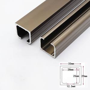 רולר וילון רולר במפעל תריסים פרופיל שחול אלומיניום תריסים רכיבים - Product Image 6