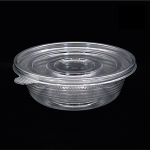 Tapa Redonda Grande para Contenedor de PET, Cubierta Transparente para Alimentos de PET, Libre de BPA, Tapa Redonda para Llevar, 200 mm - Product Image 2