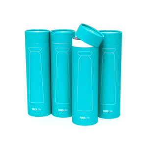 Tùy Chỉnh Xi Lanh Chai Nước Ống Giấy Ống Nước Chai Bao Bì - Product Image 1