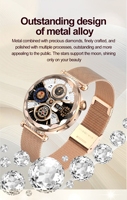 Montre connectée HYK Pro avec assistant vocal IA, surveillance de la pression artérielle, suivi de la forme physique, écran AMOLED, autonomie de 5 à 7 jours, contrôle via application Android/iOS