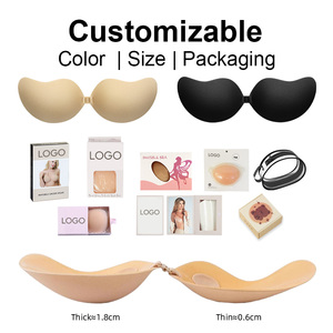 <span class=keywords><strong>Soutien</strong></span>-<span class=keywords><strong>gorge</strong></span> éponge collant push-up réutilisable pour femmes nouveau Design <span class=keywords><strong>Invisible</strong></span> dos nu sans bretelles respirant fermeture avant tissé sans fil - Product Image 5