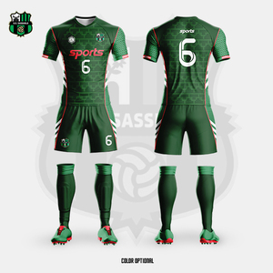 เสื้อฟุตบอลย้อนยุคแบบกำหนดเอง รุ่นใหม่<span class=keywords><strong>ล่าสุด</strong></span> ดีไซน์ทันสมัย เสื้อฟุตบอลชาย พิมพ์ลายเต็มตัว เสื้อฟุตบอลทีม - Product Image 2