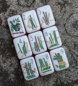Juego de Mahjong Americano Acrílico Come With Me de 165 Piezas, Lujoso y Elegante, Personalizado para Adultos - Product Image 1