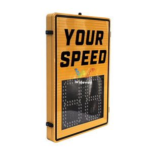 Dấu hiệu phản hồi tốc độ Radar với vật liệu nhôm phản chiếu lớp Ba 600x850mm dấu hiệu an toàn cho đường bộ - Product Image 2
