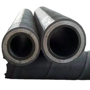 4 Ply or 6 Ply Steel Wire Reinforced, Wire Spiral Hydraulic Hose with Standard SAE DIN EN