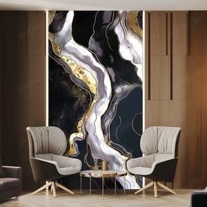 Venta al por mayor alto brillo 1220x2440 1220x2800 2mm 3mm <span class=keywords><strong>Pvc</strong></span> hoja para pared <span class=keywords><strong>Pvc</strong></span> tablero 3D <span class=keywords><strong>Pvc</strong></span> papel de pared y Deco altamente decorativo - Product Image 3