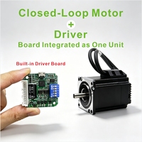 NEMA 8/14/17/23/24/34 RS485 Modbus RTU Motor Stepper Terintegrasi Cerdas dengan Encoder Absolut Satu Putaran Tanpa Sensor Mode Torsi Pengaturan Kembali Otomatis