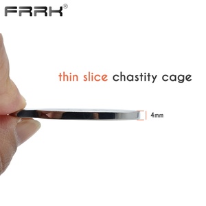 Factory 2022 New FRRK-125 30mm Cage Thin Slice 304 Steel Males Penis Cock Cage Sex <b>Toy</b> With Strap - Product Image 4