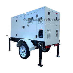 60Hz ba giai đoạn 40kw 50kva cách âm Trailer loại máy phát điện diesel - Product Image 6