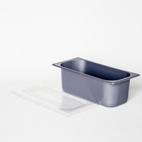 Boîte d'emballage robuste à prix de gros en PP de qualité alimentaire - Résistante aux basses températures (-25°C) pour gelato et crème glacée