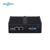 Mini PC KioSk N5095, ordinateur de bureau miniature sans ventilateur, DDR4 256 Go SSD NVMe, double HDMI, PC silencieux et compact pour la maison, le bureau et les entreprises
