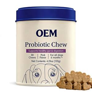 Probióticos Masticables para Perros al por Mayor, Altos en Proteínas, Sin Granos, de Rápida Absorción, Alivian la Diarrea, Refuerzan la Inmunidad, Vitaminas, Cuidado de Mascotas - Product Image 2