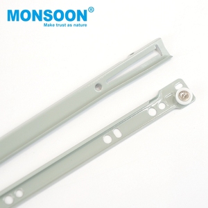 Meubles en nylon roue armoire <span class=keywords><strong>tiroir</strong></span> coureur glissière Rail télescopique métal blanc Rail en nylon roue <span class=keywords><strong>rouleau</strong></span> <span class=keywords><strong>tiroir</strong></span> glissière - Product Image 3