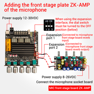 WUZHI AUDIO ST21 <span class=keywords><strong>BT</strong></span> цифровой модуль усилителя динамика плата 2,1 канала 100 Вт + 100 Вт + 200 Вт сабвуфер TPA3221 звуковой модуль - Product Image 5
