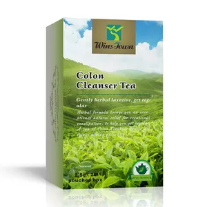 Private Label Constipação chá defeca fezes Nature Organic Deep Cleansing Diet chá magro chá Colon Cleanser
